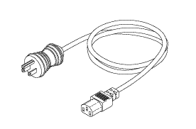 HOSPITAL GRADE POWER CORD (15A @ 125VAC, 18 ft.) - Click Image to Close