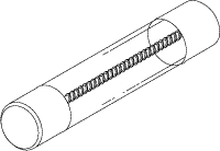 FUSE (2-1/2A, 250V) - 1/4 X 1-1/4 - TIME DELAY - Click Image to Close