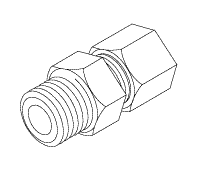 MALE CONNECTOR - Click Image to Close