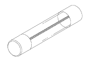 FUSE (0.6A, 250V) - 1/4 X 1-1/4 - TIME DELAY - Click Image to Close