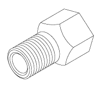 ADAPTOR (1/8" FPT x 1/8" MPT) - Click Image to Close