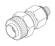 POLYFLO FITTING (1/4" TUBE x #10-32 MALE) - Click Image to Close