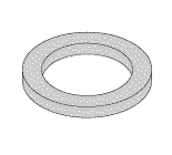 FIBER GASKET (7/16") - Click Image to Close