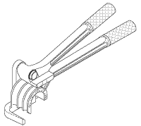 METAL TUBING BENDER - Click Image to Close