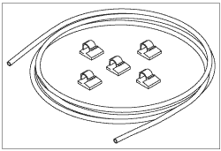 EXHAUST TUBING KIT - Click Image to Close