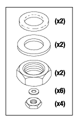 HEATER MOUNTING HARDWARE - Click Image to Close