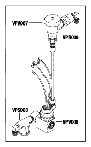 WATER CONTROL ASSEMBLY (1 HP) - Click Image to Close