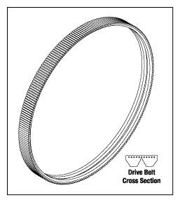 DRIVE BELT - Click Image to Close