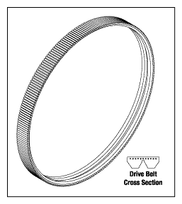 DRIVE BELT - Click Image to Close