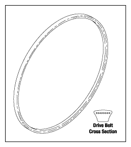 DRIVE BELT - Click Image to Close