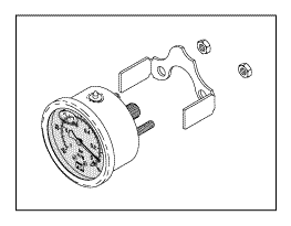 VACUUM GAUGE (LIQUID FILLED) - Click Image to Close