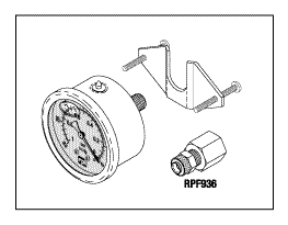 VACUUM GAUGE (LIQUID FILLED) - Click Image to Close