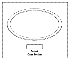 CAS COVER GASKET - Click Image to Close