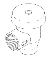 ANTI-SYPHON VALVE (3/8") - Click Image to Close