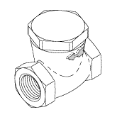 CHECK VALVE (3/8") - Click Image to Close